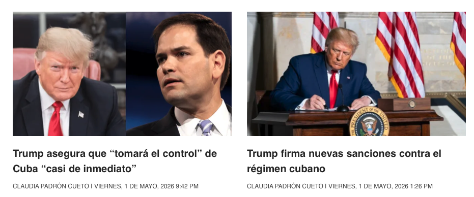 para que nesecita sanciones si va a tomar el control casi de inmediato