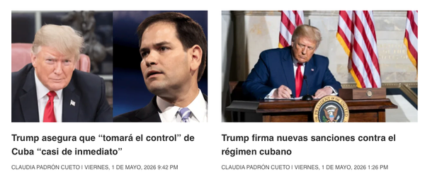 para que nesecita sanciones si va a tomar el control casi de inmediato