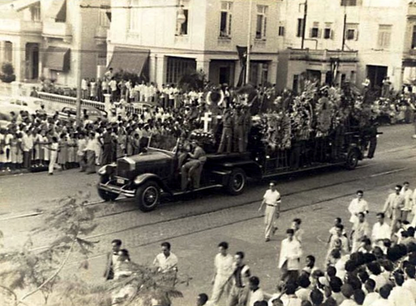 Entierro de Eduardo Chibás, agosto de 1951.