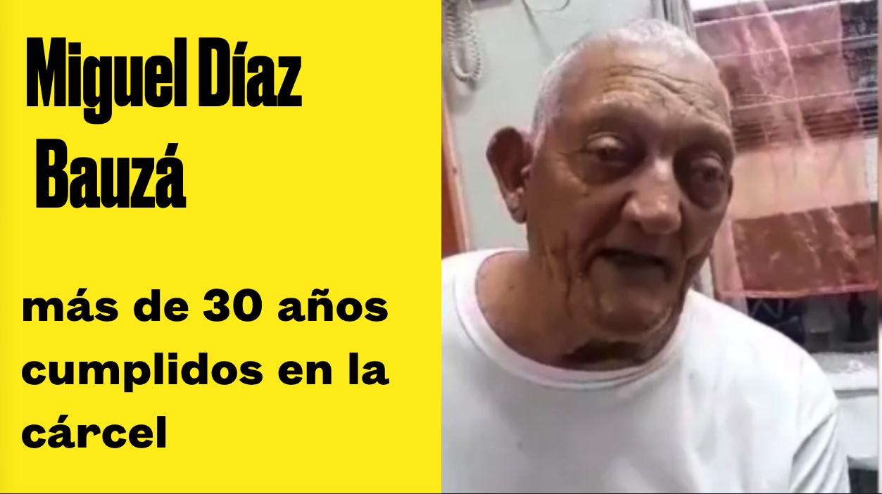 Miguel Díaz Bauzá, 3 décadas de reclusión